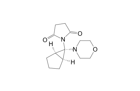 2,5-Pyrrolidinedione, 1-[6-(4-morpholinyl)bicyclo[3.1.0]hex-6-yl]-, (1.alpha.,5.alpha.,6.alpha.)-