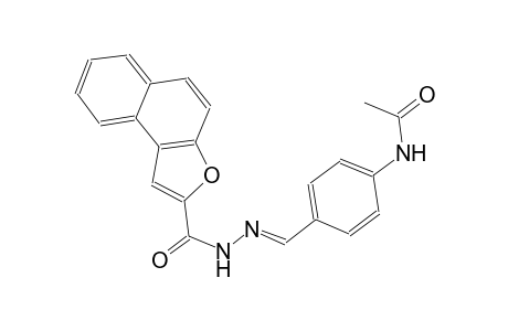 N-(4-{(E)-[2-(naphtho[2,1-b]furan-2-ylcarbonyl)hydrazono]methyl}phenyl)acetamide