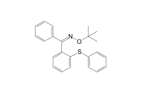 Phenyl[2-(phenylsulfanyl)phenyl]methanone O-(tert-butyl)oxime