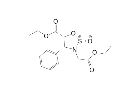 endo-5-Ethoxycarbonyl-3-ethoxycarbonylmethyl-4-phenyl-1,2,3-oxathiazolidine-2-oxide