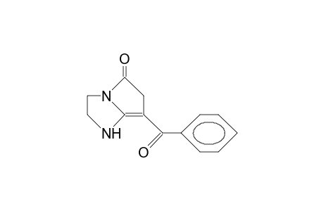 7-Benzoyl-1,2,3,6-tetrahydro-5H-pyrrolo(1,2-A)imidazol-5-one