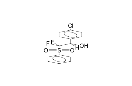 2,2-DIFLUORO-1-(4-CHLOROPHENYL)-2-PHENYLSULPHONYLETHANOL