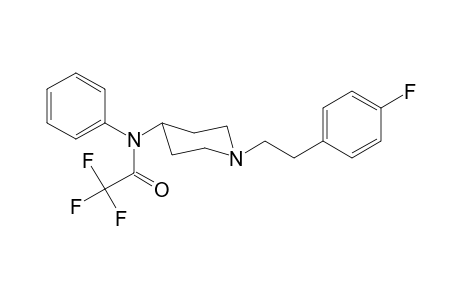 2,2,2-Trifluoro-N-(1-[2-(4-fluorophenyl)ethyl]piperidin-4-yl)-N-phenylacetamide