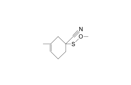 1-Cyano-3-methyl-1-methylsulfinyl-3-cyclohexene