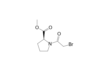 (2S)-N-Bromoacetylproline methyl ester