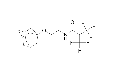propanamide, 3,3,3-trifluoro-N-[2-(tricyclo[3.3.1.1~3,7~]dec-1-yloxy)ethyl]-2-(trifluoromethyl)-