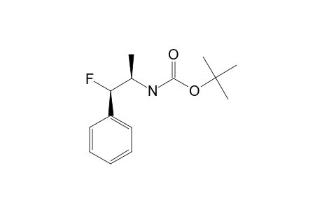 TERT.-BUTYL-N-(THREO-1-FLUORO-1-PHENYLPROPYL)-2-CARBAMATE