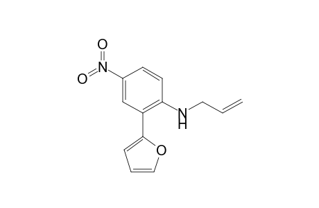 N-Allyl-2-(2-furyl)-4-nitroaniline