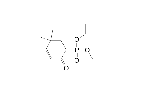Phosphonic acid, (5,5-dimethyl-2-oxo-3-cyclohexen-1-yl)-, diethyl ester