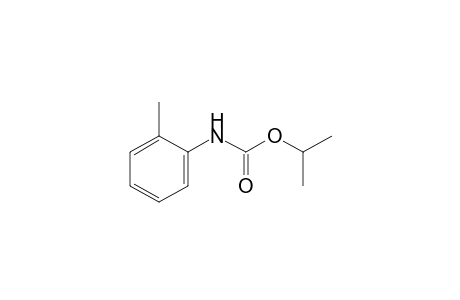 o-methylcarbanilic acid, isopropyl ester
