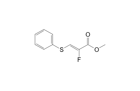 Methyl 2-fluoro-3-(phenylthio)prop-2-enoate