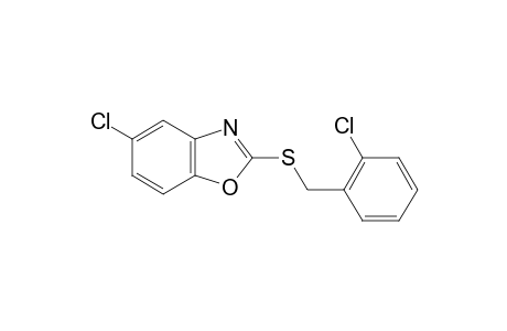 5-chloro-2-[(o-chlorobenzyl)thio]benzoxazole