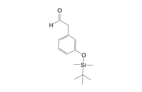 (3-(tert-Butyldimethylsiloxyphenyl)acetaldehyde