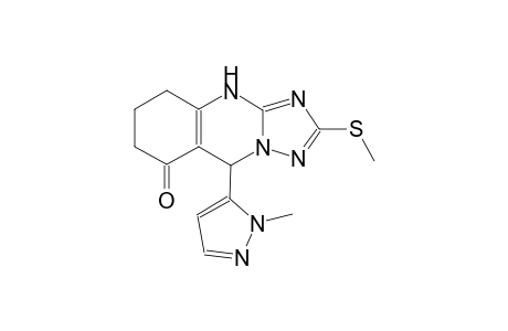 9-(1-methyl-1H-pyrazol-5-yl)-2-(methylsulfanyl)-5,6,7,9-tetrahydro[1,2,4]triazolo[5,1-b]quinazolin-8(4H)-one