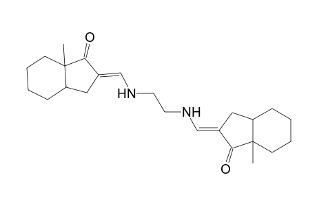 N,N'-bis( 9-Oxo-1-methylbicyclo[4.3.0]nonane-8-diylmethyl )-1,2-ethylenediamine
