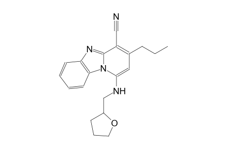 3-propyl-1-[(tetrahydro-2-furanylmethyl)amino]pyrido[1,2-a]benzimidazole-4-carbonitrile