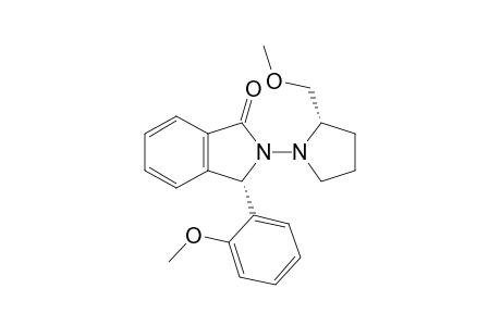 (2S,3S)-2-(2-Methoxymethylpyrrolidin-1-yl)-3-(2-methoxyphenyl)-2,3-dihydro-1H-isoindol-1-one