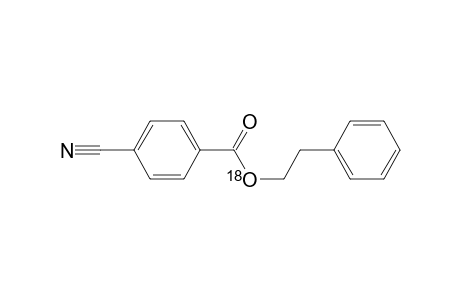 18O-phenethyl 4-cyanobenzoate