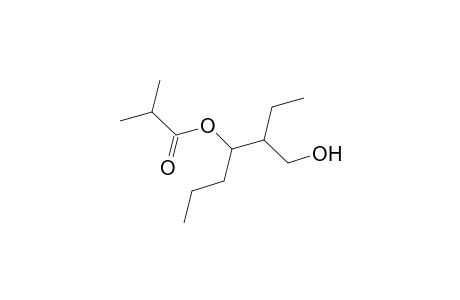 Propanoic acid, 2-methyl-, 2-(hydroxymethyl)-1-propylbutyl ester