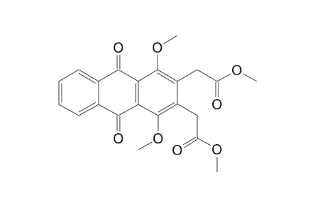 Dimethyl 1,4-dimethoxy-9,10-dioxo-9,10-dihydroanthracene-2,3-diacetate