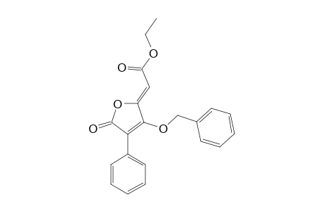 4-BENZYLOXY-5-[Z-2-(ETHOXYCARBONYLMETHYLIDENE)]-3-PHENYL-2-FURANONE