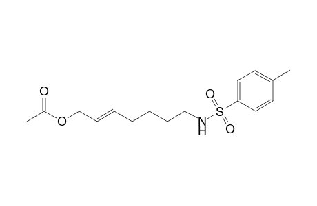 (2E)-7-{[(4-Methylphenyl)sulfonyl]amino}hept-2-en-1-yl acetate