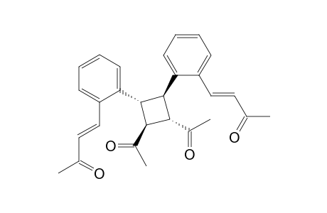 (1.alpha.,2.beta.,3.alpha.,4.beta.)-1,2-diacetyl-3,4-bis[(E)-2-(2-acetylethenyl)phenyl]cyclobutane