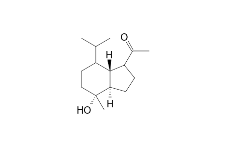 1-[(1S,3aR,4R,7S,7aS)-4-Hydroxy-7-isopropyl-4-methyloctahydro-1H-inden-1-yl]ethanone