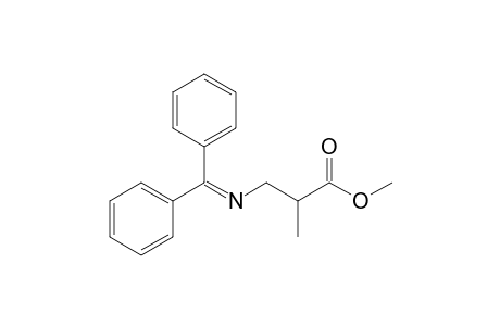 3-(benzhydrylideneamino)-2-methyl-propionic acid methyl ester