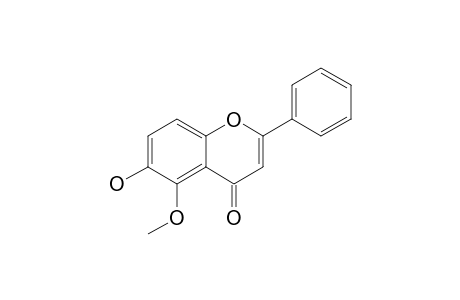 6-Hydroxy-5-methoxyflavone