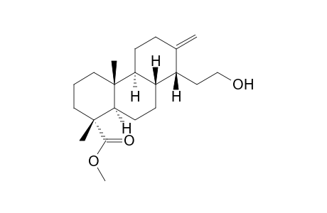 (1R,4aR,4bS,8R,8aS,10aR)-8-(2-hydroxyethyl)-1,4a-dimethyl-7-methylene-3,4,4b,5,6,8,8a,9,10,10a-decahydro-2H-phenanthrene-1-carboxylic acid methyl ester