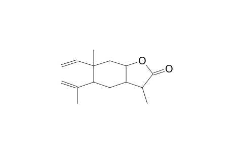 3,6-Dimethyl-5-(1-methylethenyl)-6-ethenylhexahydrobenzo[b]furan-2-one