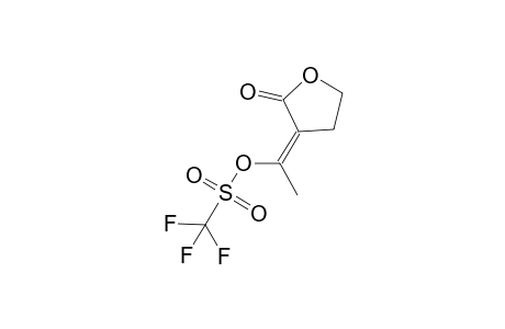 (1Z)-1-(2-Oxodihydrofuran-3-ylidene)ethyl trifluoromethanesulfonate