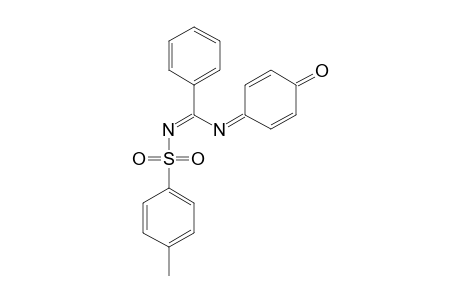 N-(N-PARA-METHYL-PHENYLSULFONYLBENZIMIDOYL)-1,4-BENZOQUINONIMINE