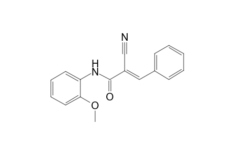 (E)-2-cyano-N-(2-methoxyphenyl)-3-phenyl-2-propenamide