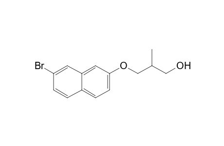 3-(7'-Bromonaphthalen-2'-yloxy)-2-methylpropan-1-ol