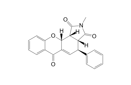 2-Methyl-1,3-dioxo-4-phenyl-3a,4,11a,11b-tetrahydropyrrolo[3,4-c]xanthone