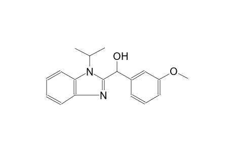 1H-benzimidazole-2-methanol, alpha-(3-methoxyphenyl)-1-(1-methylethyl)-