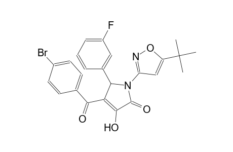 4-(4-bromobenzoyl)-1-(5-tert-butyl-3-isoxazolyl)-5-(3-fluorophenyl)-3-hydroxy-1,5-dihydro-2H-pyrrol-2-one