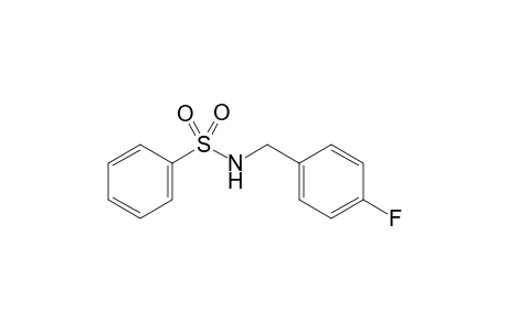 N-(4-Fluorobenzyl)benzenesulfonamide