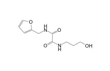 N1-Furfuryl-N2-(3-hydroxypropyl)oxamide