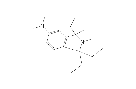 5-(DIMETHYLAMINO)-2-METHYL-1,1,3,3-TETRAETHYLISOINDOLINE