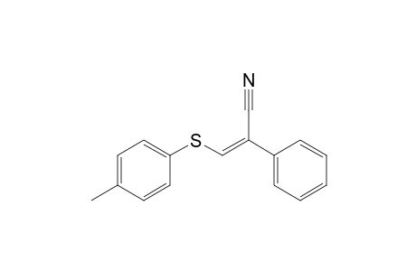 (Z)-1-Cyano-1-phenyl-2-(p-tolythio)ethene