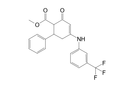 2-keto-6-phenyl-4-[3-(trifluoromethyl)anilino]cyclohex-3-ene-1-carboxylic acid methyl ester