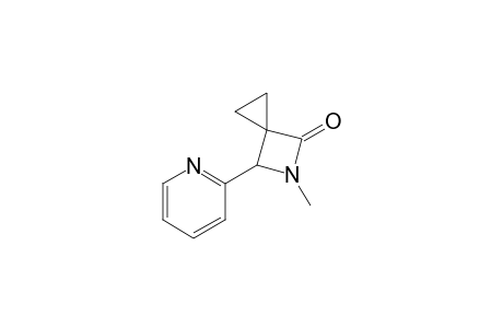 5-Methyl-4-(2-pyridinyl)-5-azaspiro[2.3]hexan-6-one