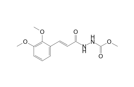 Methyl 2-[(2E)-3-(2,3-dimethoxyphenyl)prop-2-enoyl]hydrazinecarboxylate
