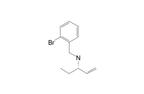 (-)-(S)-N-(2-BROMOBENZYL)-PENT-1-EN-3-AMINE