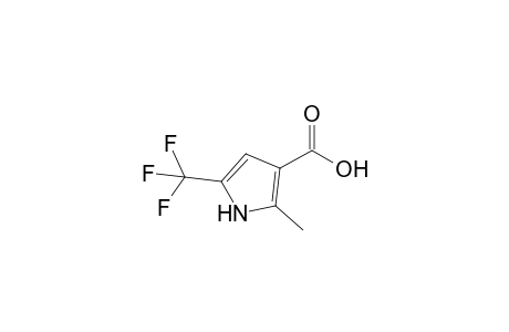 2-methyl-5-(trifluoromethyl)-1H-pyrrole-3-carboxylic acid