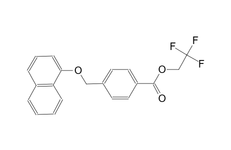 2,2,2-trifluoroethyl 4-[(1-naphthyloxy)methyl]benzoate