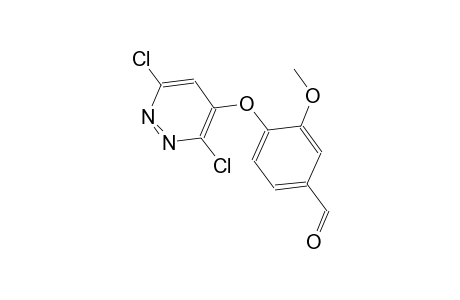 benzaldehyde, 4-[(3,6-dichloro-4-pyridazinyl)oxy]-3-methoxy-